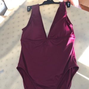 New W brand one piece sample size M bathing suit